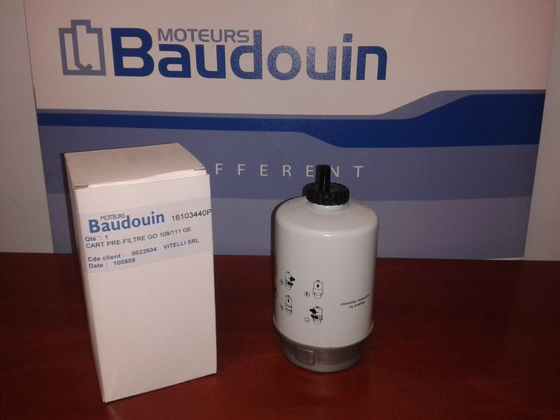 Filtro Gasolio Baudouin 16103440P Filtro Gasolio Baudouin 16103440P